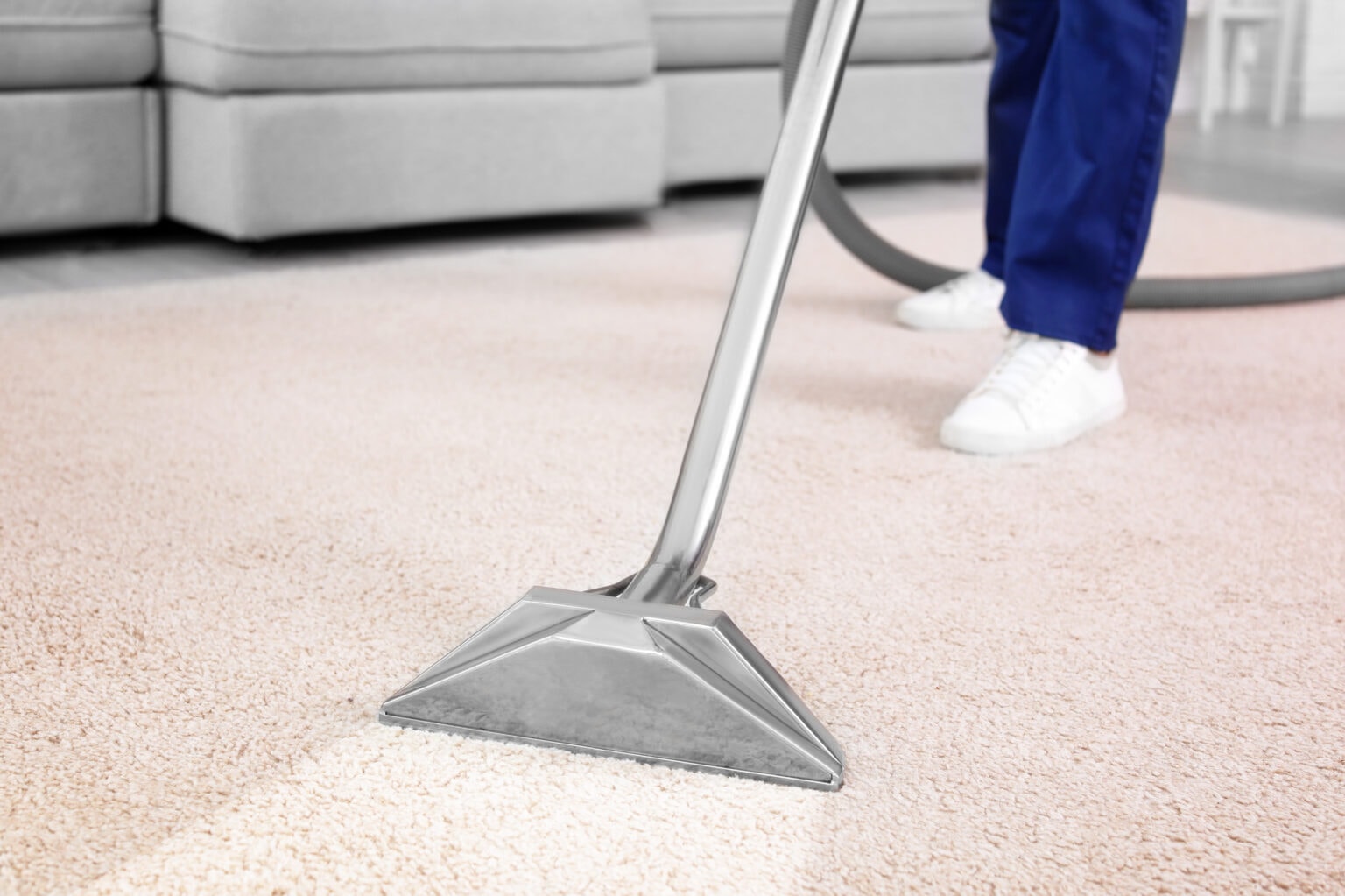 Professional carpet steam cleaning and extraction